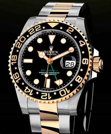 rolex gmt ghiera ceramica acciaio e oro|Rolex GMT.